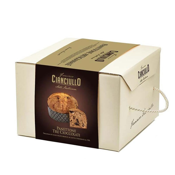 Panettone Tre Cioccolati Cianciullo
