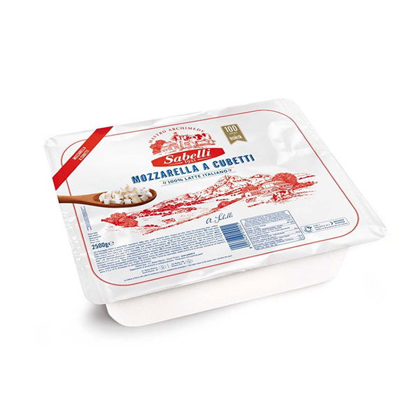 Mozzarella Cubettata Natura Sincera