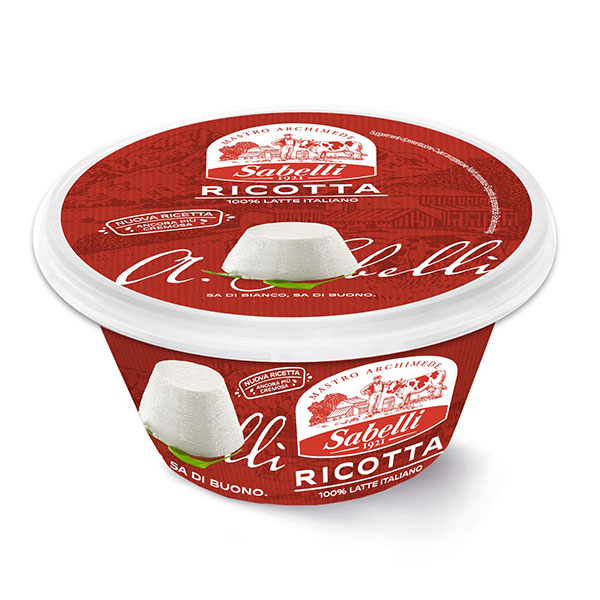 Ricotta Mucca Omogeneizzata Sabelli