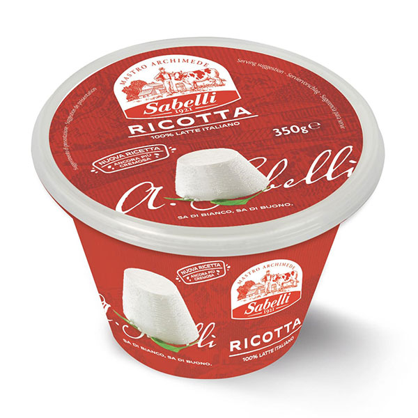 Ricotta Mucca Omogeneizzata Sabelli