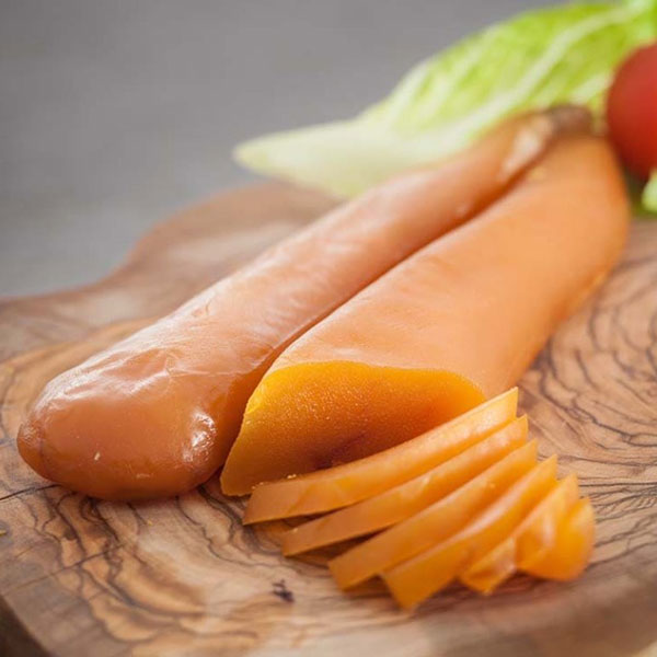 Bottarga Muggine Baffe 70/110 Sarda Affumicati