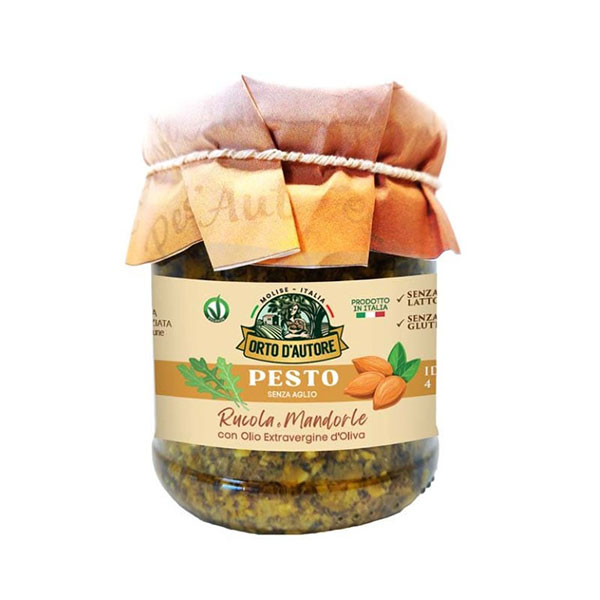 Pesto Rucola Mandorle Orto D Autore