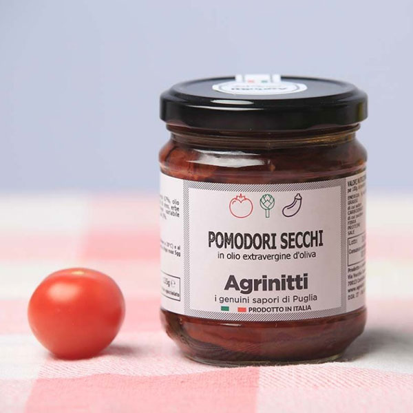 Pomodori Secchi Olio Evo Agrinitti