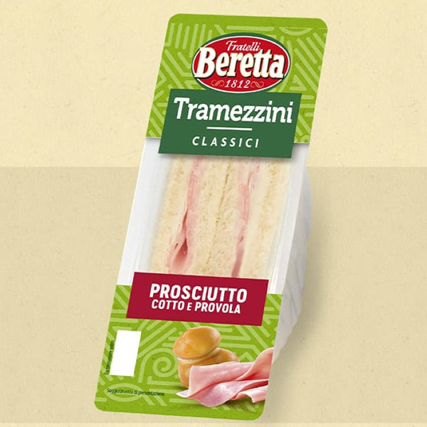 Tramezzino Cotto Provola Beretta