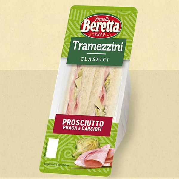 Tramezzino Praga Carciofi Beretta
