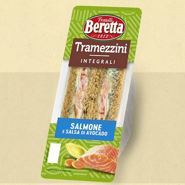 Tramezzino Salmone Avocado Integr Beretta