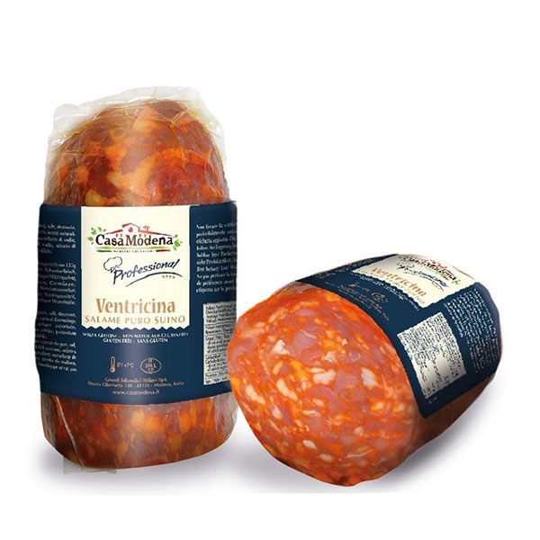 Salame Ventricina Piccante Suino Casa Modena