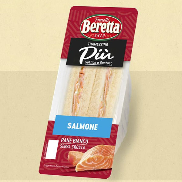 Tramezzino Piu Salmone Maionese Beretta