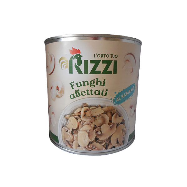Funghi Affettati Naturale 3/I Rizzi