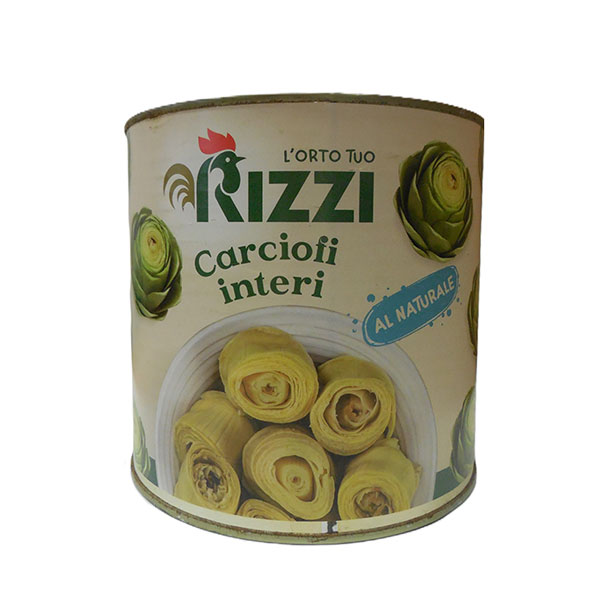 Carciofi Interi Naturale 3/I Rizzi