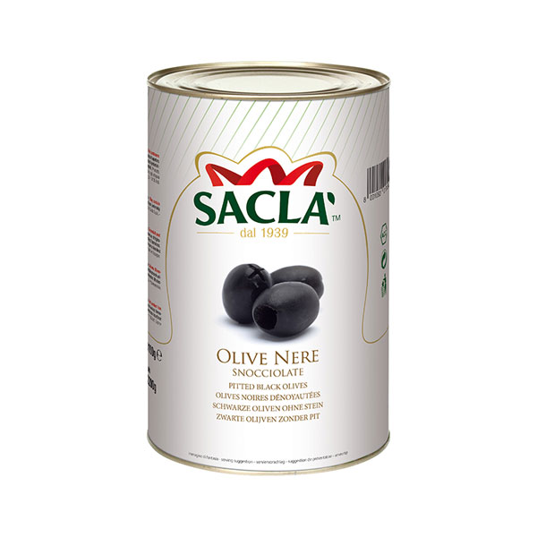 Olive Nere Denocciolate 5/I Sacla