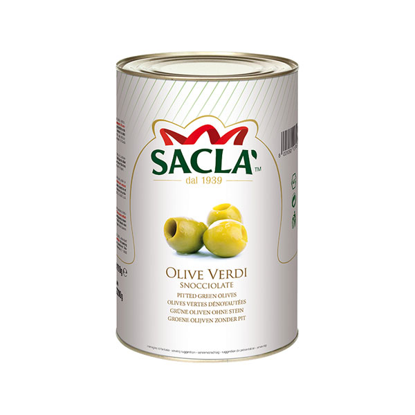Olive Verdi Denocciolate 5/I Sacla
